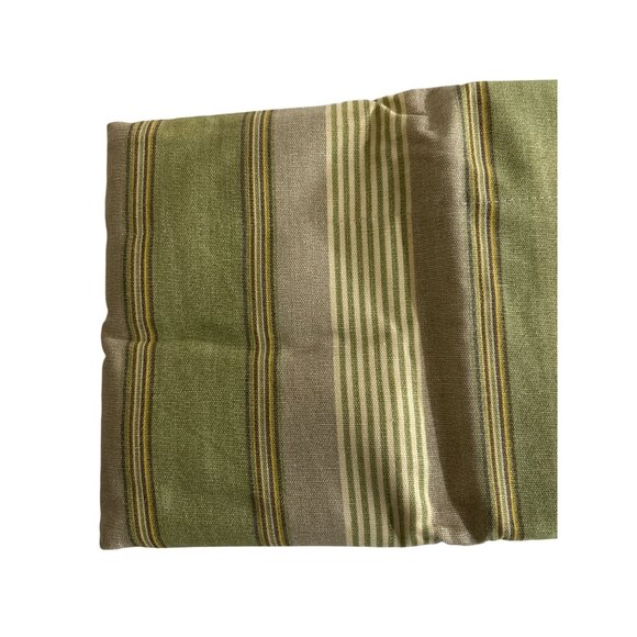 Waverly Home Classics Double Scalloped Valance 80" X 15" Sage Chatham - Picture 5 of 6